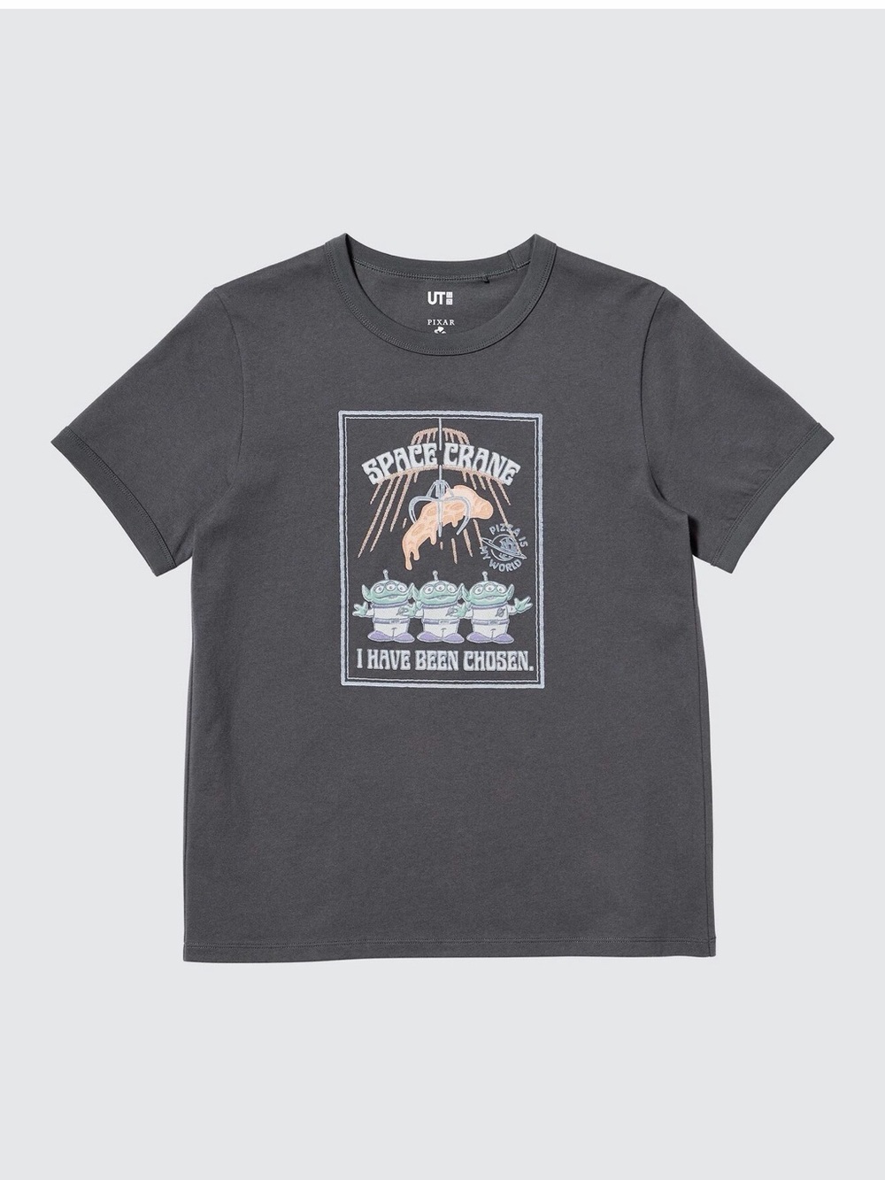 UNIQLO Dark Gray Toy Story Graphic T-shirt